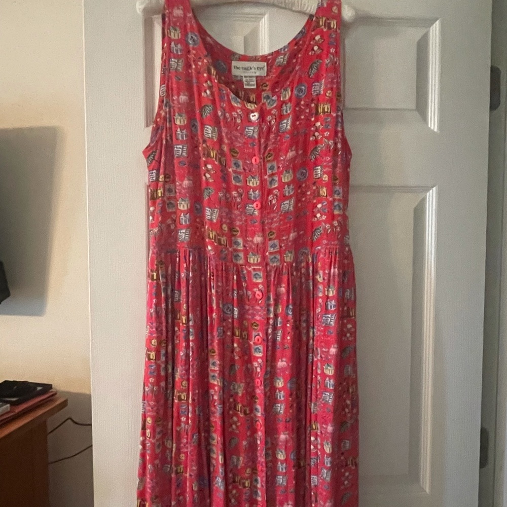Ladies sleeveless sz XL summer dress.